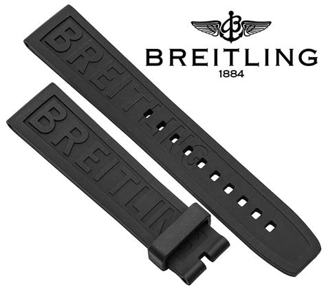 breitling rubber watch bands|authentic breitling watch bands.